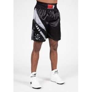 Gorilla Wear - Hornell Boxing Shorts - Zwart/Grijs - XS