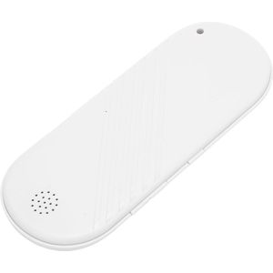 Mini BT Seaker Dual Modes Advanced Conduct Sound Via Pillow Ears - Draagbare Luidspreker Helder Geluid Timingfunctie Lange Batterijduur - Mini BT 5.3-luidspreker (Wit) .