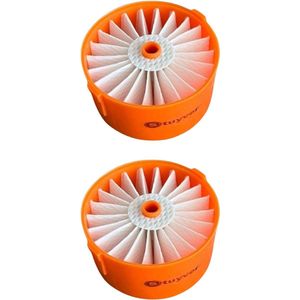 2x BLACK&DECKER filter voor de Powerseries Extreme steelstofzuiger - Stofzuigerfilter voor BSV2020G en BSV2020P