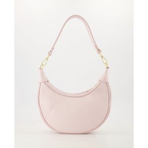 Teatro handtas - Kyra - Classic Grain - Licht Roze - Leer - Goudkleurig