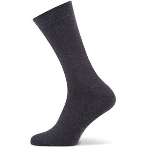 Basset Bamboe - Unisex Sokken - 4-pack - Antraciet - Maat 35/38