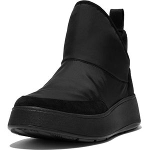 Fitflop F-mode Biofleece Nylon Laarzen Zwart EU 39 Vrouw