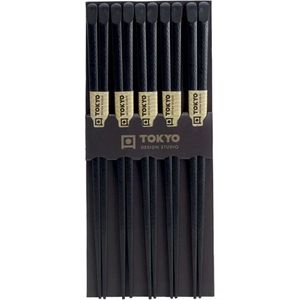 Tokyo Design Studio – Chopstick Set - Eetstokjes Met Giftbox – Glasvezel – Tensoge – 5 paar