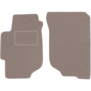 Beige voormatten voor: Honda Accord VI stationwagen, sedan, Type-R (1997-2002)