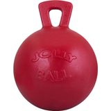Jolly Pets Jolly Ball - Ø 20 cm – Paarden- en honden speelbal met appelgeur - Ter vermaak in de stal/binnenshuis of buiten - Bijtbestendig - Rood