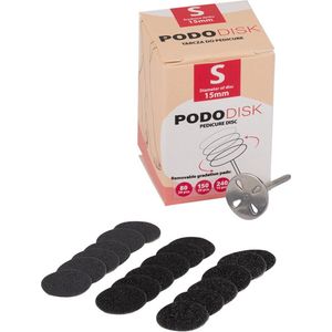 DRM Universele Pedicure Schuurset Voor Nagelfrezen S #15mm.*