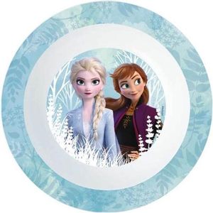 Disney Schaaltje Frozen Ii Junior 16 X 4 Cm Lichtblauw/wit