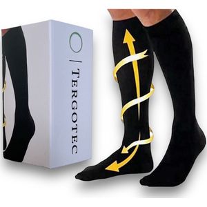 Tergotec compressiekousen maat S/M (36-39) **BEST QUALITY** / compressiesokken / steunkousen / Compression socks / Sportsokken / Werksokken / Running socks / gesloten / compressiekousen hardlopen / hardloopsokken / werksokken heren