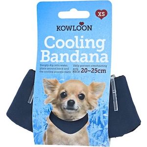 Kowloon Cool Bandana - Donkerblauw - XL - 48-65 cm