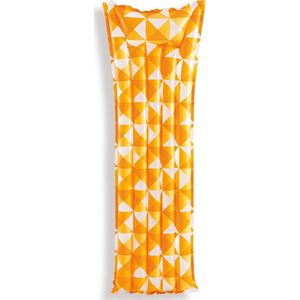 Intex Luchtbed Mozaïek - Oranje - 183x69 centimeter