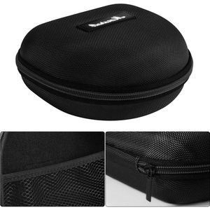 V draagtas opbergtas voor Marshall Major IV/Major III/Major II/Major I/Monitor II ANC hoofdtelefoon - zwarte beschermhoes met sluiting