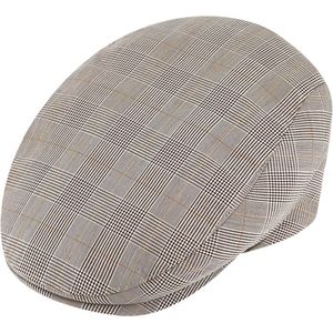 Mooie Flatcap Katoen Ruitpatroon Fiebig mt 58