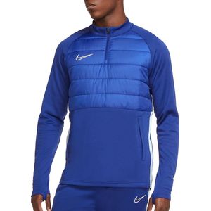 Nike Sportjas - Maat S - Mannen - donker blauw - wit