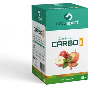 Natusport Real Fruit Carbo Gel Apple - Cinnamon