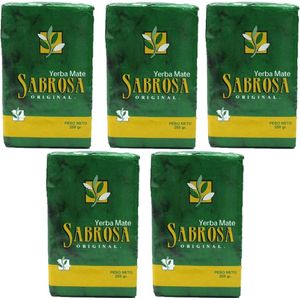 Yerba Mate Thee Sabrosa Multipak 5 x 250 Gram