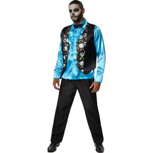 dressforfun - Griezelige cavalier XL - verkleedkleding kostuum halloween verkleden feestkleding carnavalskleding carnaval feestkledij partykleding - 302028