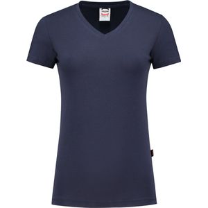 Tricorp T-shirt V Hals Slim Fit Dames 101008 Ink - Maat XL