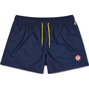 Happy Socks Sunny Day zwembroek | swim short donkerblauw | Maat XL