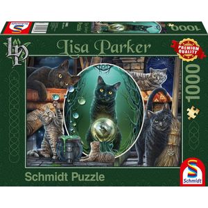 Schmidt Magische Katten, 1000 stukjes - Puzzel - 12+