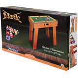 Matrax-Houten-Biljartspel-64,5x37,5cm-2 Spelers-Non toxic