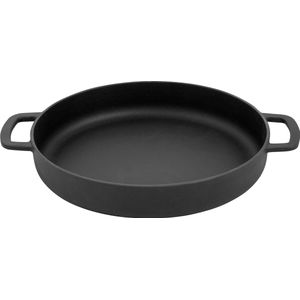 COMBEKK - Sous-Chef Koekenpan Dubbel Handvat 24CM - Zwart