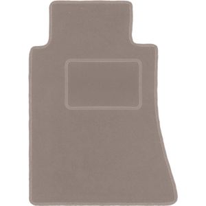 Beige bestuurdersmat voor: Mercedes C 190 W201 sedan (1982-1993)