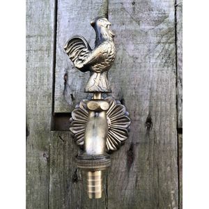 Waterkraan met mooie haan voor tuin fonteinen, messing.