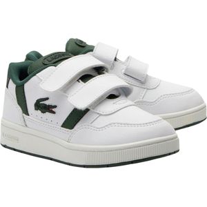 Lacoste T-clip J Sneakers - Jongens - Wit - Maat 24