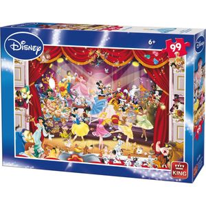Droompaar Mickey & Minnie Puzzel (150 Stukjes, XXL)