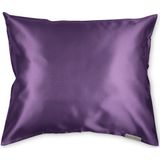 Beauty Pillow® - Satijnen Kussensloop - 60x70 cm - Aubergine
