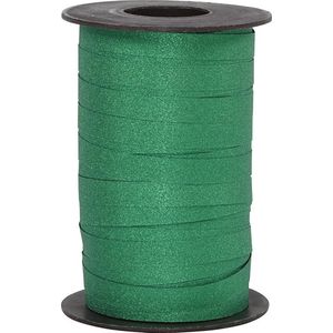 Cadeaulint, B: 10 mm, glitter, groen, 100 m/ 1 rol