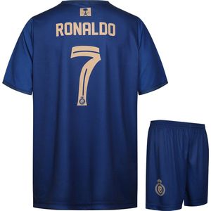 Al-Nassr Voetbaltenue Ronaldo - Ronaldo Tenue Uit - Voetbaltenue Kinderen - Shirt en Broekje - Jongens en Meisjes - Volwassenen - Heren en Dames-XL
