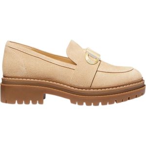 Michael Kors Parker Sueade Loafer Dames - Camel - Maat 39