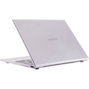 Mobigear Laptophoes geschikt voor Huawei MateBook X Pro (2020) Hoes Hardshell Laptop Case | Mobigear Glossy | Doorzichtig Hoesje MateBook X Pro (2020) - Transparant