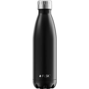 FLSK BOTTLE Drinkfles - Vaatwasmachinebestendig - 500 ml - Zwart