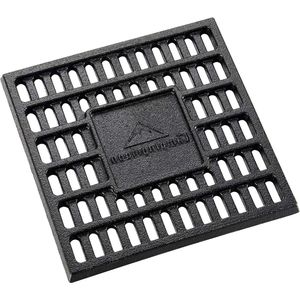 Gietijzeren kolenbed houtskool vuurrooster 8.2x8.25"" T-210 - Voor Camping