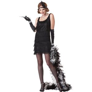 BCI - Zwarte charleston kostuum voor vrouwen - M (40/42)
