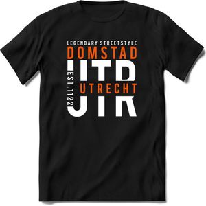 Utrecht - Domstad | TSK Original & vintage | T-Shirt Heren - Dames | Oranje | Perfect Cadeau Shirt | Grappige Spreuken - Zinnen - Teksten | Maat XXL
