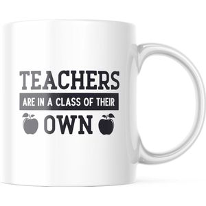 Mok Teachers are in a class of their own | Juf Bedankt Cadeau | Meester Bedankt Cadeau | Leerkracht Bedankt Cadeau | Einde schooljaar Bedankt Cadeau