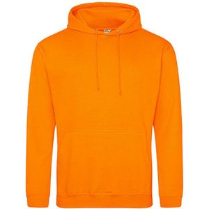 AWDis Just Hoods / Orange Crush College Hoodie size S