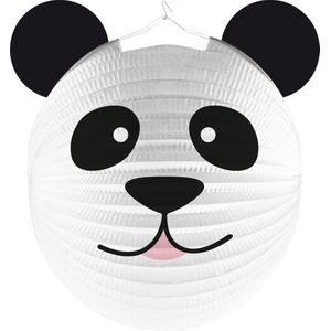 Amscan Lampion Panda 25 Cm Papier Zwart/wit