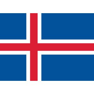 IJslandse Vlag 80x120cm