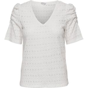 ONLY ONLROSALINE S/S PUFF TOP CS JRS Dames Top - Maat S