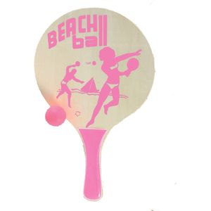 Beachball Set Natural | roze