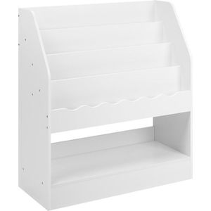 Kinderkast - Opbergkast - MDF - Wit 70x30x80 cm