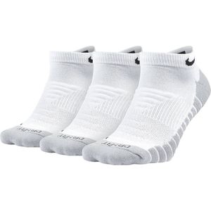 Nike Everyday Max Socks No Show - Sportsokken - Unisex - Sneakersokken - Wit - EU 34 - 38