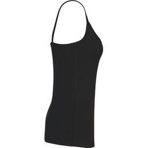 Tank Top Dames M Kariban Mouwloos Black 95% Katoen, 5% Elasthan