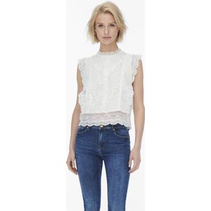 ONLY ONLKARO S/L LACE TOP NOOS WVN Dames - Maat XL