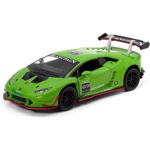 Kinsmart Lamborghini Huracan 2015 LP620-2 Super Trofeo — Groen