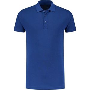 L&S Polo Basic Cot/Elast SS for him